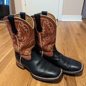 Ariat Men's Quickdraw Western Boots - Black Size 8.5 d